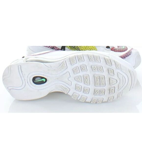 Nike Air Max 98 White Multicolor Snakeskin Size 6 - Picture 3 of 5